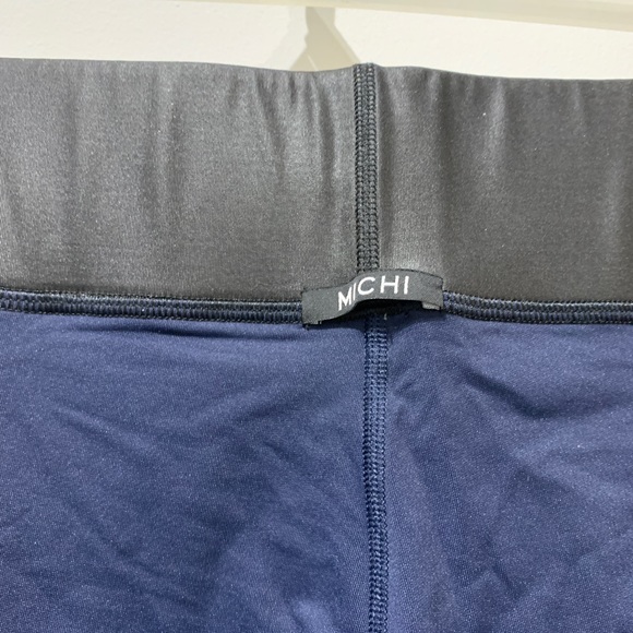 Michi - blue and black leggings - Picture 4 of 5